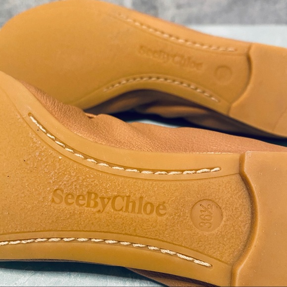 See by Chloe Ballet Flats Size 6.5 EUR 36.5 - Picture 7 of 8